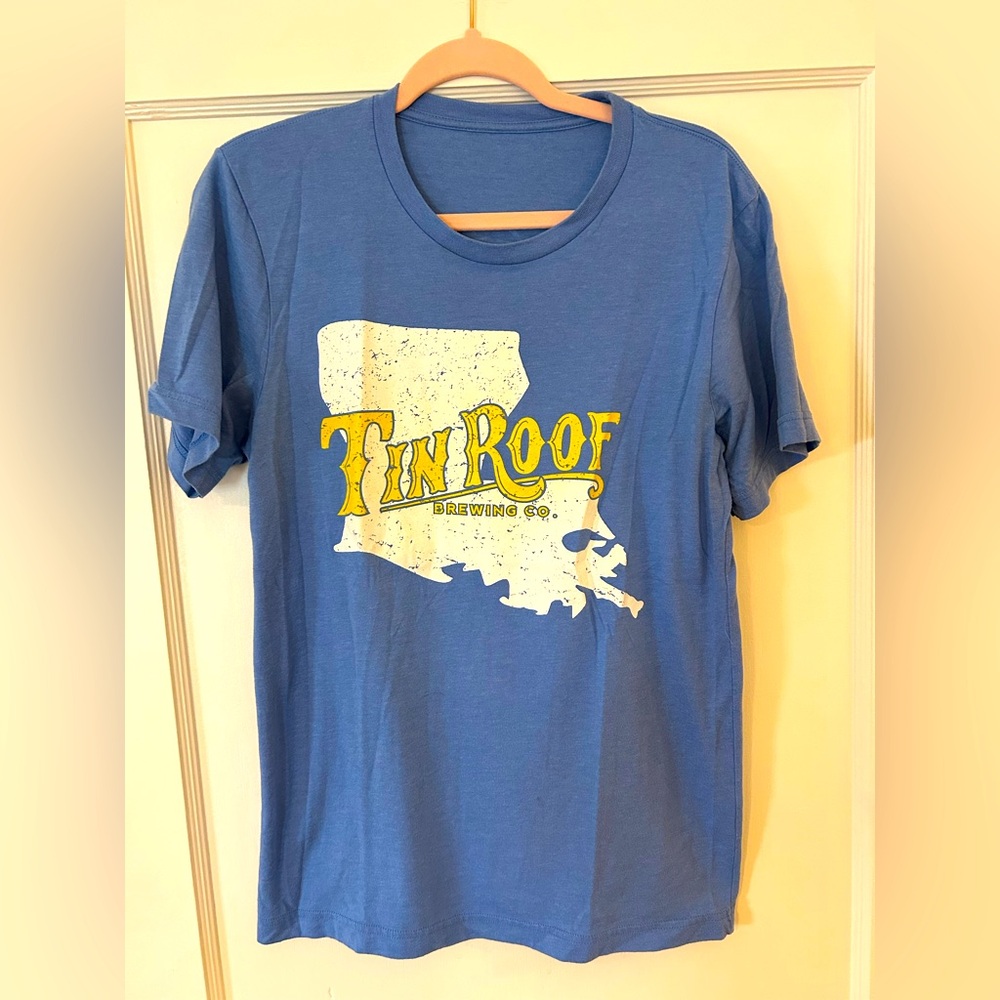 Tin Roof Brewery T-Shirt Size Medium Baton Rouge, Louisiana